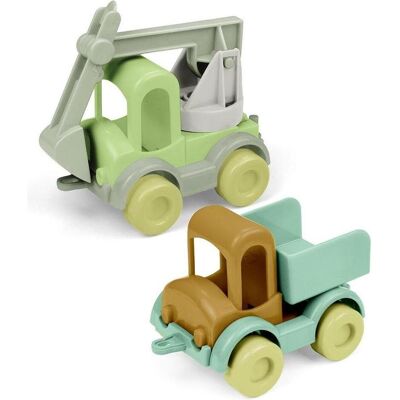 Wader RePlay Kid Cars Muldenkipper- und Baggerset Wader RePlay Kid Cars Muldenkipper- und Baggerset