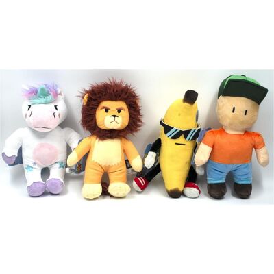 Rocco Giocattoli Stumble Guys Plush 30cm Ast (23 cm) Rocco Giocattoli Stumble Guys Plush 30cm Ast (23 cm)