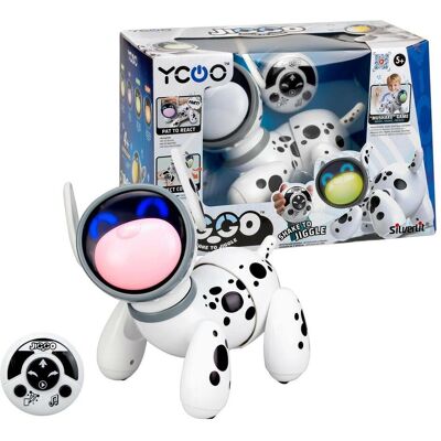 SilverLit YCOO 88497 Jiggo interaktiver RC Robot-Hund, mit Touch-Sensor SilverLit YCOO 88497 Jiggo interaktiver RC Robot-Hund, mit Touch-Sensor