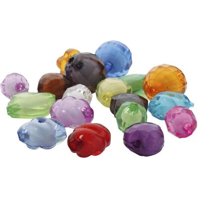 Default Acrylic faceted beads Default Acrylic faceted beads