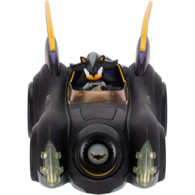 Jakks Pacific DC x Sonic - The Hedgehog figurine avec véhicule Shadow Batman & Batmobile 6 cm Jakks Pacific DC x Sonic - The Hedgehog figurine avec véhicule Shadow Batman & Batmobile 6 cm