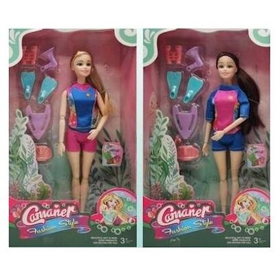 Mattel Puppe mit Tauchset Mattel Puppe mit Tauchset