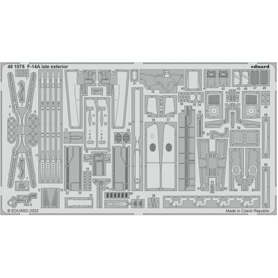 Eduard F-14A late exterior for TAMIYA Eduard F-14A late exterior for TAMIYA