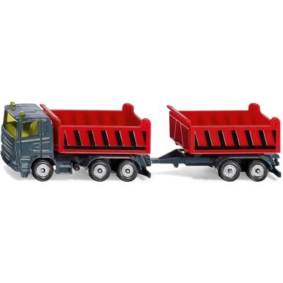 Siku LKW mit Kippmulde und Kippanhänger Siku LKW mit Kippmulde und Kippanhänger
