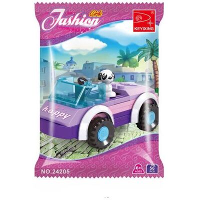 Lobbes Sommerauto-Cabrio-Bausatz – 56-tlg. Lobbes Sommerauto-Cabrio-Bausatz – 56-tlg.