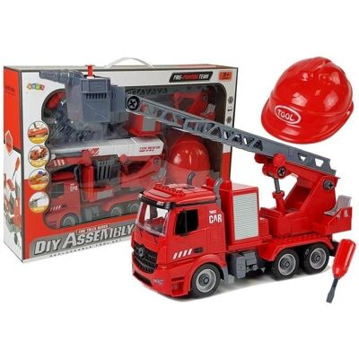 Lean Toys DIY-Feuerwerk 2-in-1-Kit, abnehmbare Aufzüge, Schraubendreher, Sound, Lichteffekte, Helm Lean Toys DIY-Feuerwerk 2-in-1-Kit, abnehmbare Aufzüge, Schraubendreher, Sound, Lichteffekte, Helm