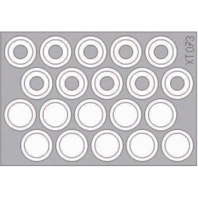 Eduard M-113 wheel mask Eduard M-113 wheel mask