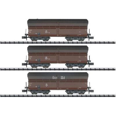 MiniTrix 18269 N 3er-Set Selbstentladewagen Kokstransport Teil 3 der DB (Spur N) MiniTrix 18269 N 3er-Set Selbstentladewagen Kokstransport Teil 3 der DB (Spur N)