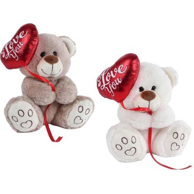 Sombo Bär Plüsch mit Herz ass (20 cm) Sombo Bär Plüsch mit Herz ass (20 cm)
