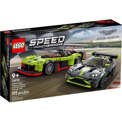 Lego Speed Champions Aston Martin Valkyrie AMR Pro & Aston Martin Vantage GT3 - 76910 NEU! Teile 592x Lego Speed Champions Aston Martin Valkyrie AMR Pro & Aston Martin Vantage GT3 - 76910 NEU! Teile 592x
