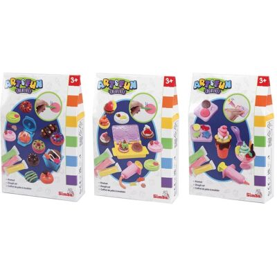 Simba A&F kleines Knetset, 3-sort. Simba A&F kleines Knetset, 3-sort.