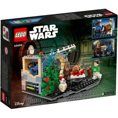 LEGO Star Wars Millennium Falcon Weihnachts Diorama - Set LEGO Star Wars Millennium Falcon Weihnachts Diorama - Set