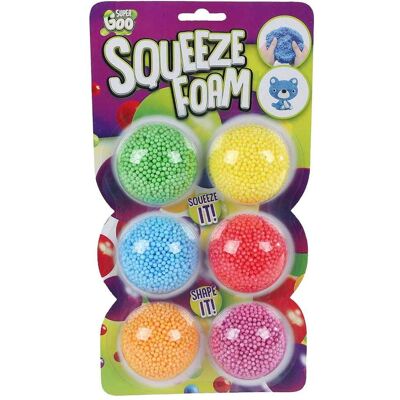 Super Goo Schaumspachtel mit 6 Styroporfarben Super Goo Schaumspachtel mit 6 Styroporfarben