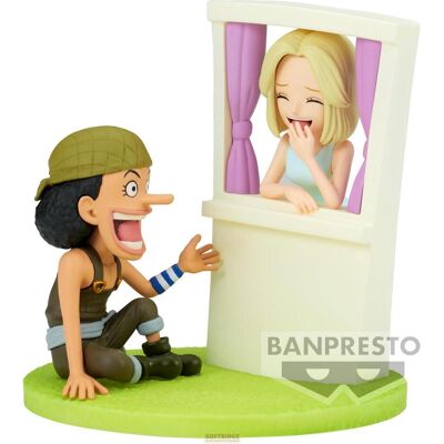 Banpresto One Piece WCF - Log Stories - Usopp & Kaya Statue 7cm Banpresto One Piece WCF - Log Stories - Usopp & Kaya Statue 7cm