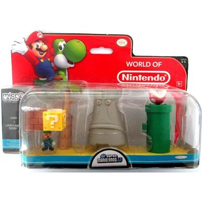 Jakks Pacific Micro Figure Nintendo Playset Luigi Jakks Pacific Micro Figure Nintendo Playset Luigi