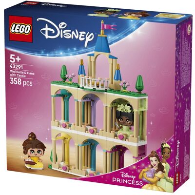 Die Mini-Prinzessinnen Belle und Tiana mit ihrem Schloss (43291, LEGO Disney) Die Mini-Prinzessinnen Belle und Tiana mit ihrem Schloss (43291, LEGO Disney)