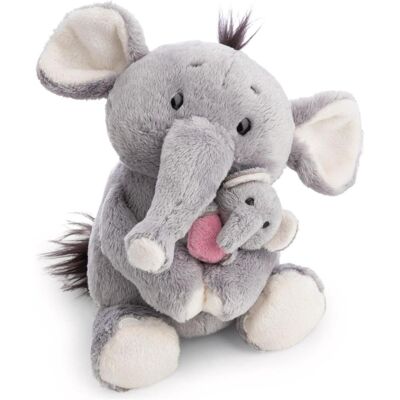 NICI Plüsch Elefant mit Kind grau 20cm (20 cm) NICI Plüsch Elefant mit Kind grau 20cm (20 cm)