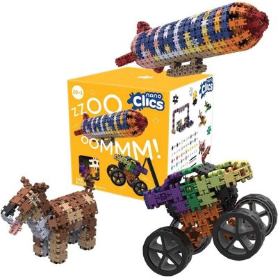 Clics Nano - Kreatives Bauset - 1000 Teile. Clics Nano - Kreatives Bauset - 1000 Teile.