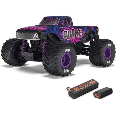 Arrma Monster Truck Quake Grom 4x4 Brushed RTR 1:16 Lila (RTR Ready-to-Run) Arrma Monster Truck Quake Grom 4x4 Brushed RTR 1:16 Lila (RTR Ready-to-Run)