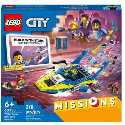 Detektivmissionen der Wasserpolizei (60355, LEGO City) Detektivmissionen der Wasserpolizei (60355, LEGO City)