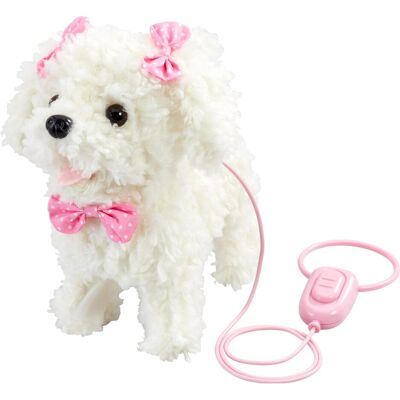 Amo Toys Happy Pets - Laufender Pudel - Spielzeug für Kinder Amo Toys Happy Pets - Laufender Pudel - Spielzeug für Kinder