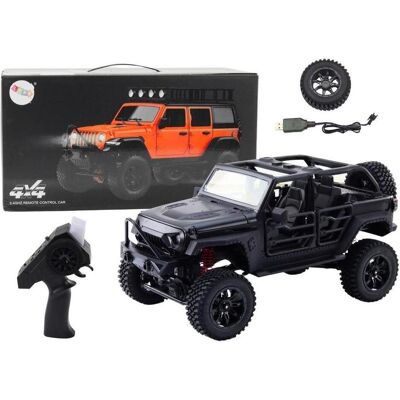 No Name Auto terenowe R/C 2.4G nap?d 4x4 czarny No Name Auto terenowe R/C 2.4G nap?d 4x4 czarny