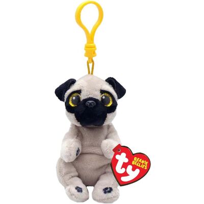 Ty Beanie Babies Bellies Clip Izzy Dog 10cm (10 cm) Ty Beanie Babies Bellies Clip Izzy Dog 10cm (10 cm)