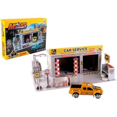 Pro Kids Autowerkstatt mit einem Auto Pro Kids Autowerkstatt mit einem Auto