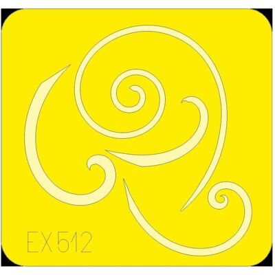 Eduard Bf 109G spinner spirals for Eduard Bf 109G spinner spirals for