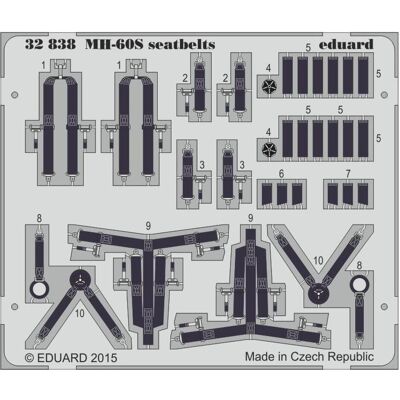 Eduard MH-60S searbelts for Academy Eduard MH-60S searbelts for Academy