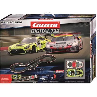 Carrera Grid Master, Digital 132 Autorennbahn Set Carrera Grid Master, Digital 132 Autorennbahn Set