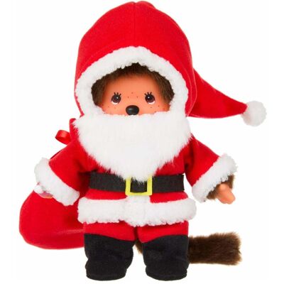 Magni Monchhichi Plüschfigur Santa Claus 20cm (20 cm) Magni Monchhichi Plüschfigur Santa Claus 20cm (20 cm)