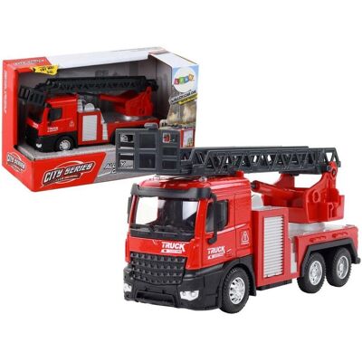 Lean Toys Feuerwehrauto mit Leiter Lean Toys Feuerwehrauto mit Leiter