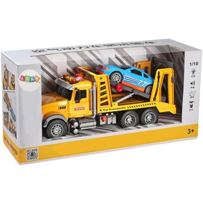 Lean Toys Leantoys Abschleppwagen Pannenhilfe Auto 2in1 Einstellbare Lichtgeräusche Lean Toys Leantoys Abschleppwagen Pannenhilfe Auto 2in1 Einstellbare Lichtgeräusche