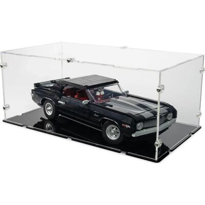 iDisplayit Acryl-Display für LEGO 10304 Chevrolet Camaro Z28 (Mit schwarzem Boden) iDisplayit Acryl-Display für LEGO 10304 Chevrolet Camaro Z28 (Mit schwarzem Boden)