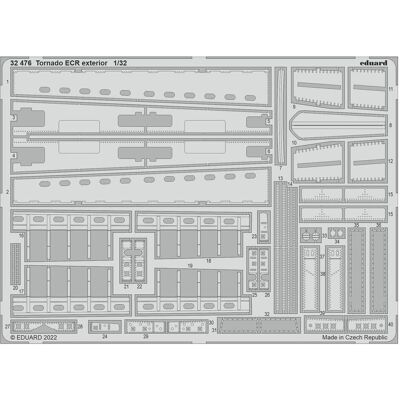 Eduard Tornado ECR exterior for ITALERI Eduard Tornado ECR exterior for ITALERI