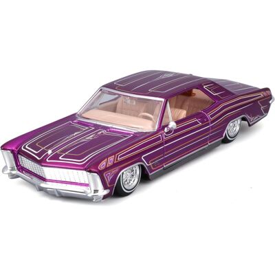 Maisto Buick Riviera 1965 Lowrider 1/24 violett Maisto Buick Riviera 1965 Lowrider 1/24 violett