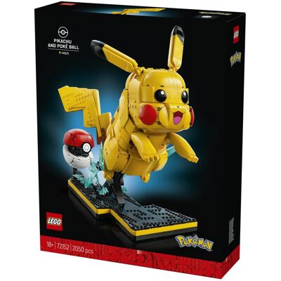 Pikachu und Pokéball (72152, LEGO Pokémon) Pikachu und Pokéball (72152, LEGO Pokémon)