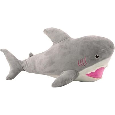 Lean Toys Plüschhai 50cm grau (26 cm) Lean Toys Plüschhai 50cm grau (26 cm)