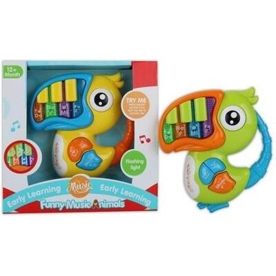 Ciuciubabka Tukan-Musikspielzeug mit Klavier Ciuciubabka Tukan-Musikspielzeug mit Klavier