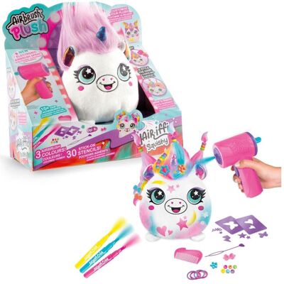 Airbrush Plush - Hair'iffic 17cm Squish Pal - Princess (1040111) (17 cm) Airbrush Plush - Hair'iffic 17cm Squish Pal - Princess (1040111) (17 cm)