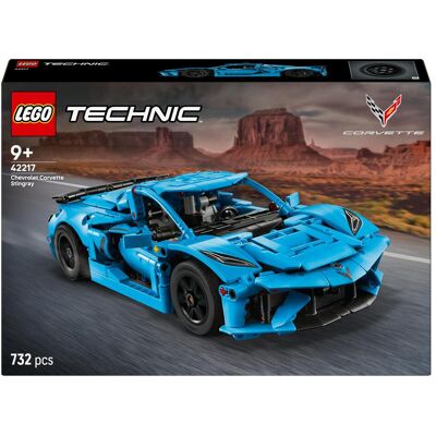 Chevrolet Corvette Stingray in Blau (42217, LEGO Technic) Chevrolet Corvette Stingray in Blau (42217, LEGO Technic)