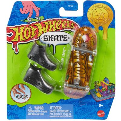 Hot Wheels Skate Golden Fingerboard + Shoe Hot Wheels Skate Golden Fingerboard + Shoe
