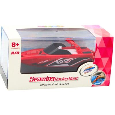 Lean Toys Ferngesteuertes Rc Speedboat Weiss Und Rot 15Cm Lean Toys Ferngesteuertes Rc Speedboat Weiss Und Rot 15Cm