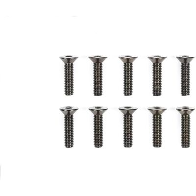 Tamiya 3x12mm Steel CS Hex Head Screws (10) Tamiya 3x12mm Steel CS Hex Head Screws (10)