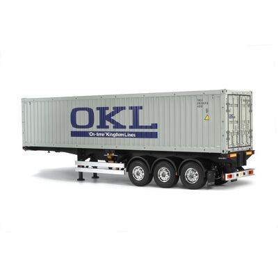 Tamiya 1/14 40ft Container 3-Axle Semi-Trailer (Kit) Tamiya 1/14 40ft Container 3-Axle Semi-Trailer (Kit)