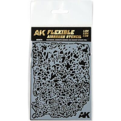 AK Interactive - Flexible Airbrush Stencil - Stencil AK Interactive - Flexible Airbrush Stencil - Stencil