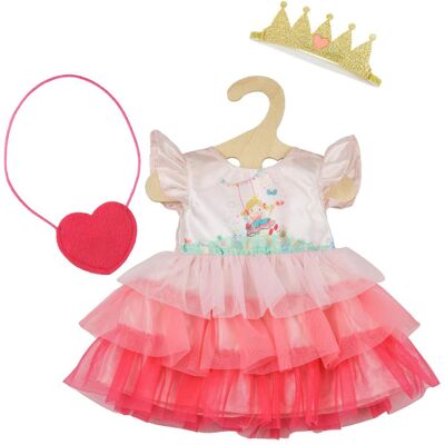 Heless Puppenkleid "Prinzessin Emily" mit Herztasche und Krone, Gr. 35-45 cm Heless Puppenkleid "Prinzessin Emily" mit Herztasche und Krone, Gr. 35-45 cm