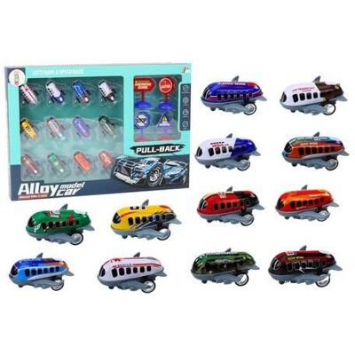 Lean Toys Satz Motorflugzeuge 5 cm Verkehrsschilder 12-tlg Lean Toys Satz Motorflugzeuge 5 cm Verkehrsschilder 12-tlg