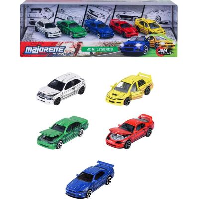 Majorette JDM Legends Anime 5 Pieces Giftpack Majorette JDM Legends Anime 5 Pieces Giftpack